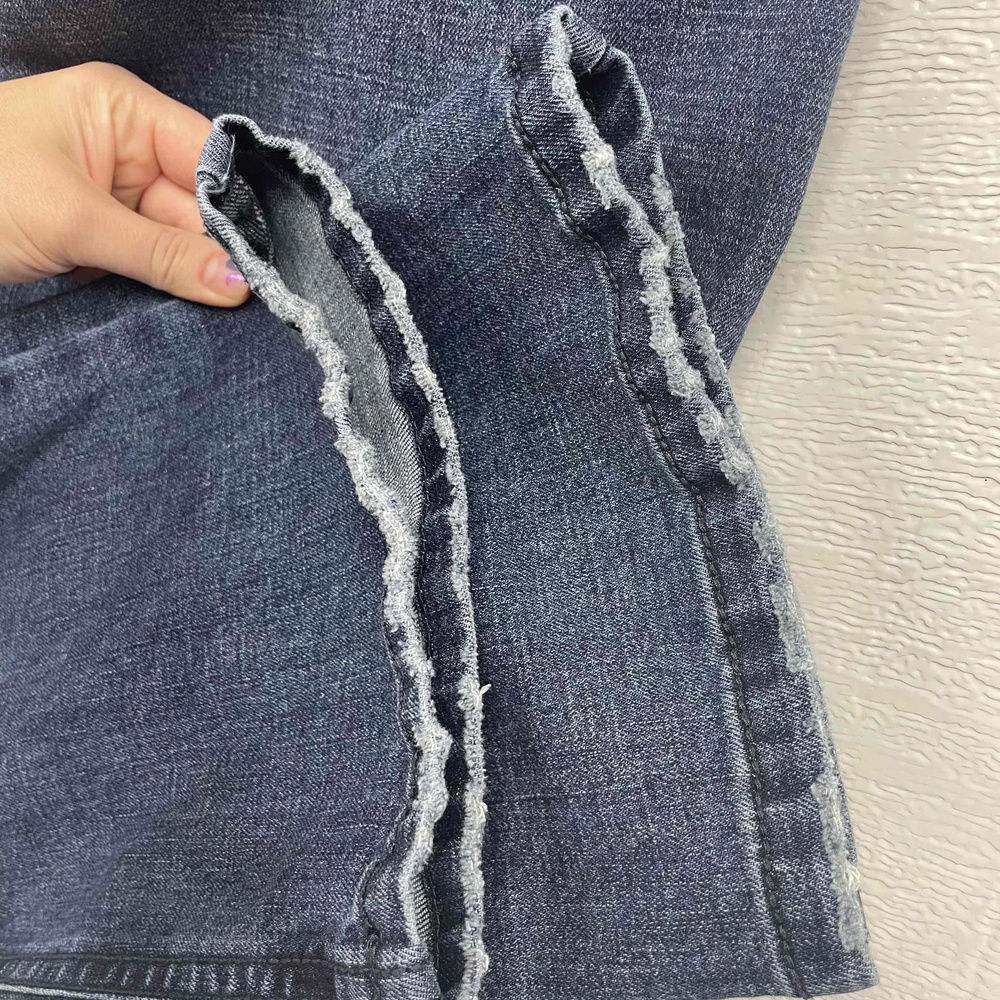 TK Axel Blue Slim Fit Bootcut Jeans Mens Medium Wash Denim 36x34 - Picture 9 of 11